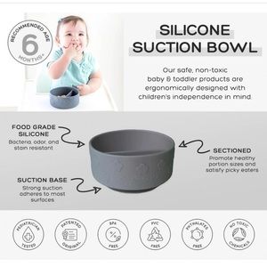 Grabease Silicone Suction Bowl-Nuturing Independent Babies